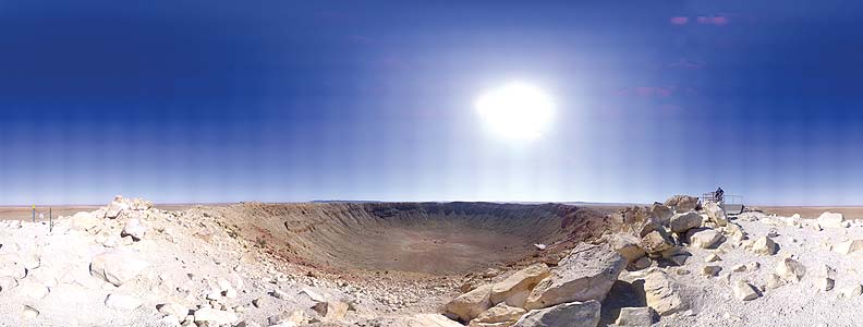 Meteor Crater, Arizona, March 16, 2009